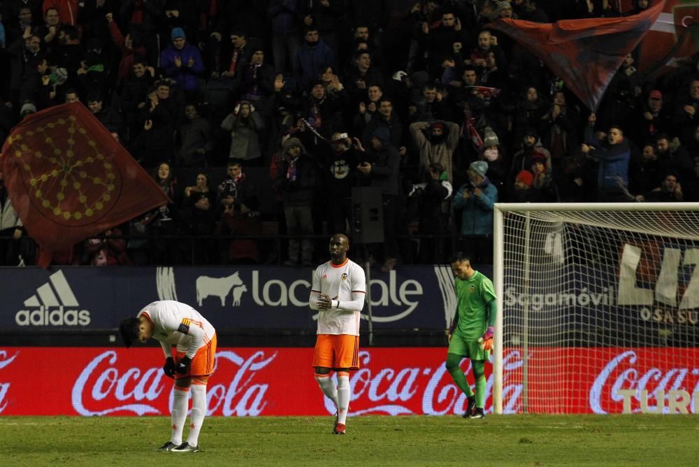 Las imágenes del Osasuna - Valencia