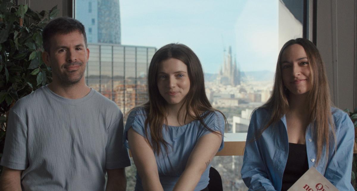 Roger Carandell, Juliana Canet y Marta Montaner