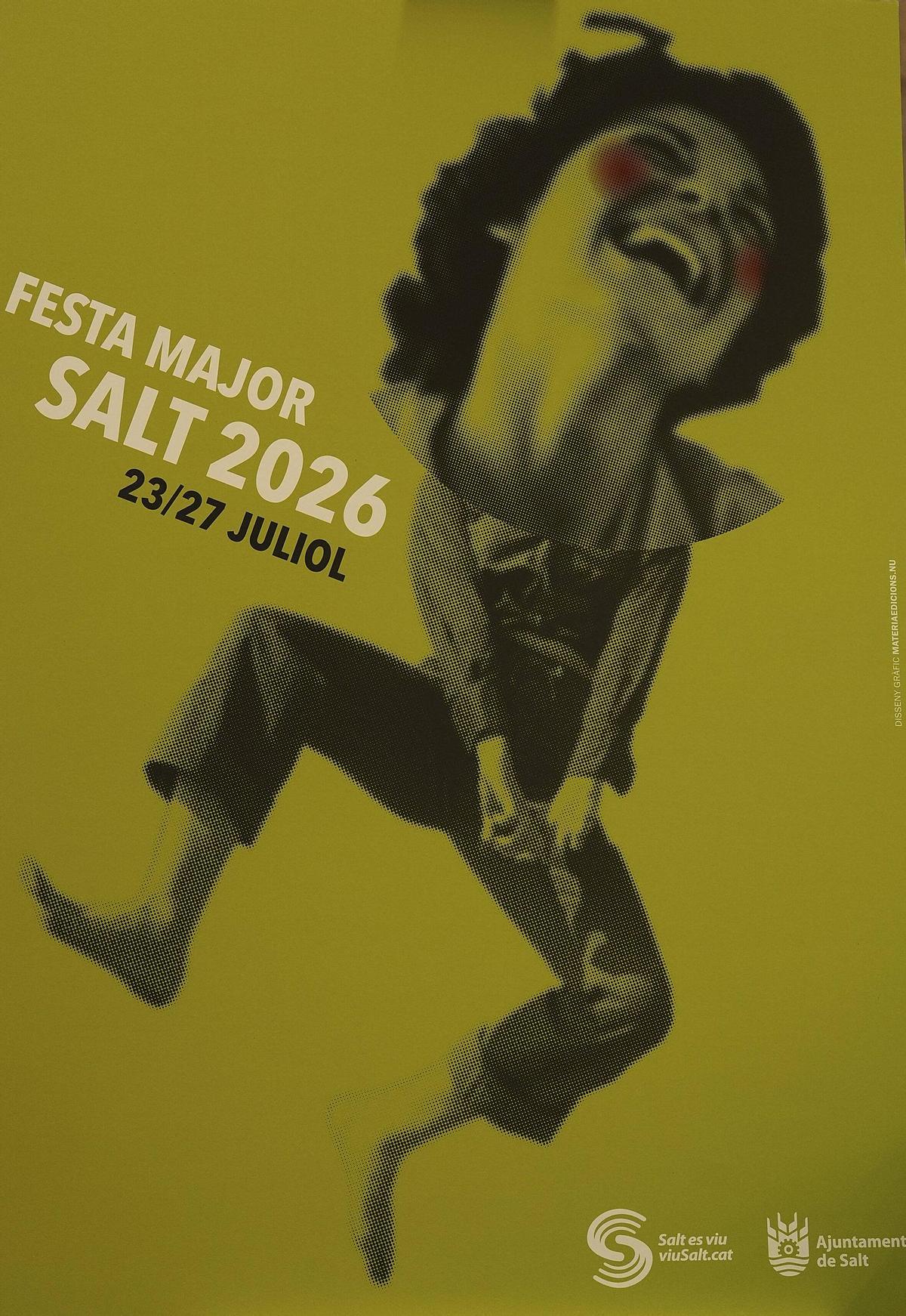 El cartell de la Festa Major de Salt.
