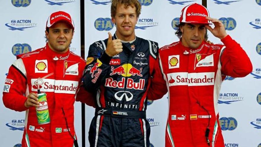 A la caza del «toro» Sebastian Vettel