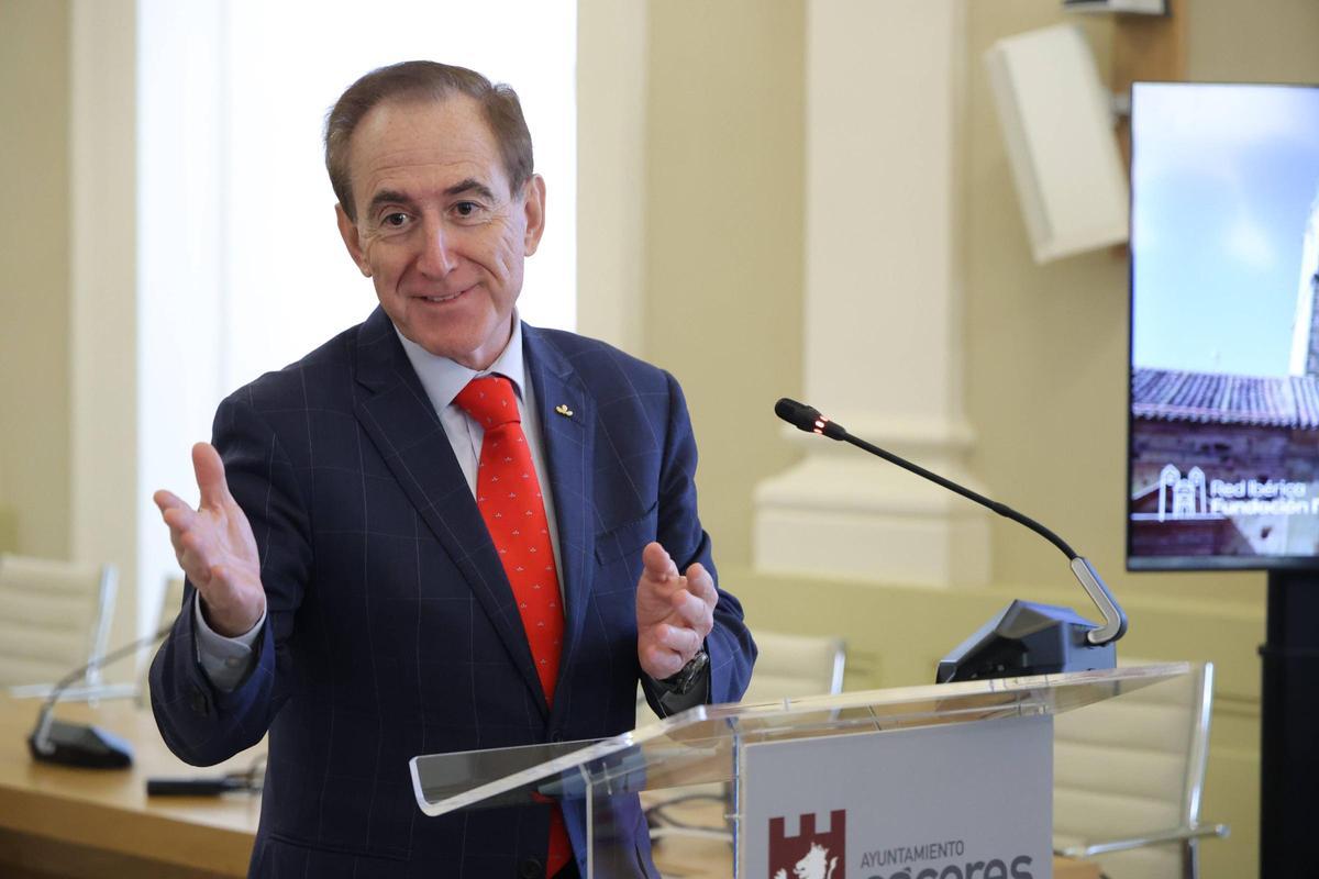 El presidente de la Fundación Mapfre, el extremeño Antonio Huertas.