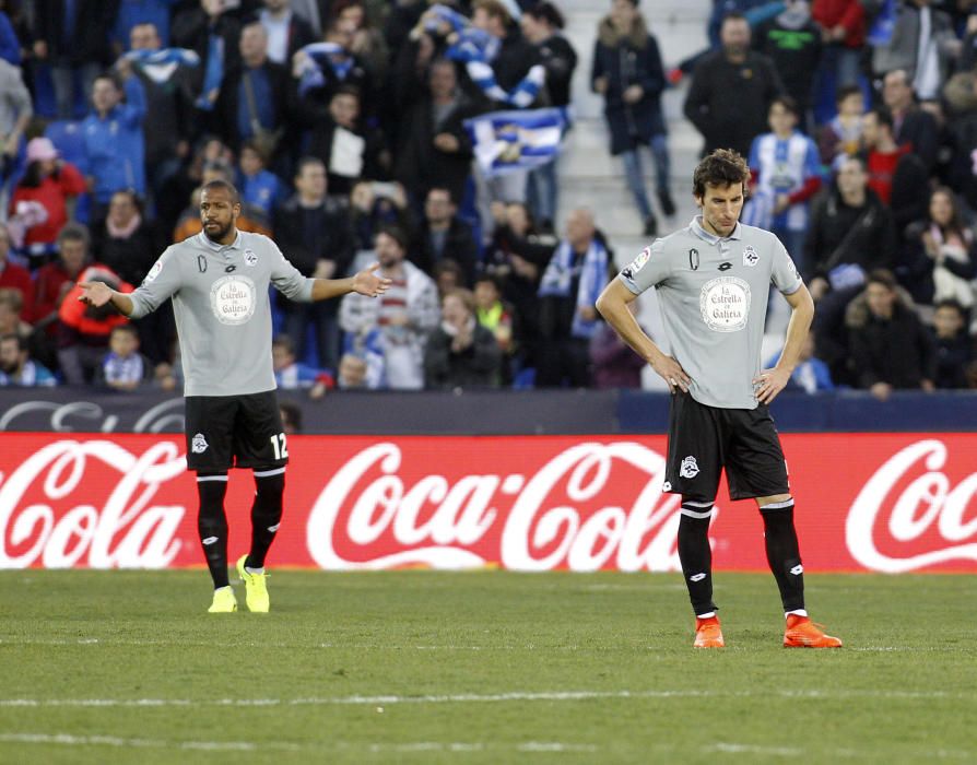 El Dépor sale goleado de Leganés