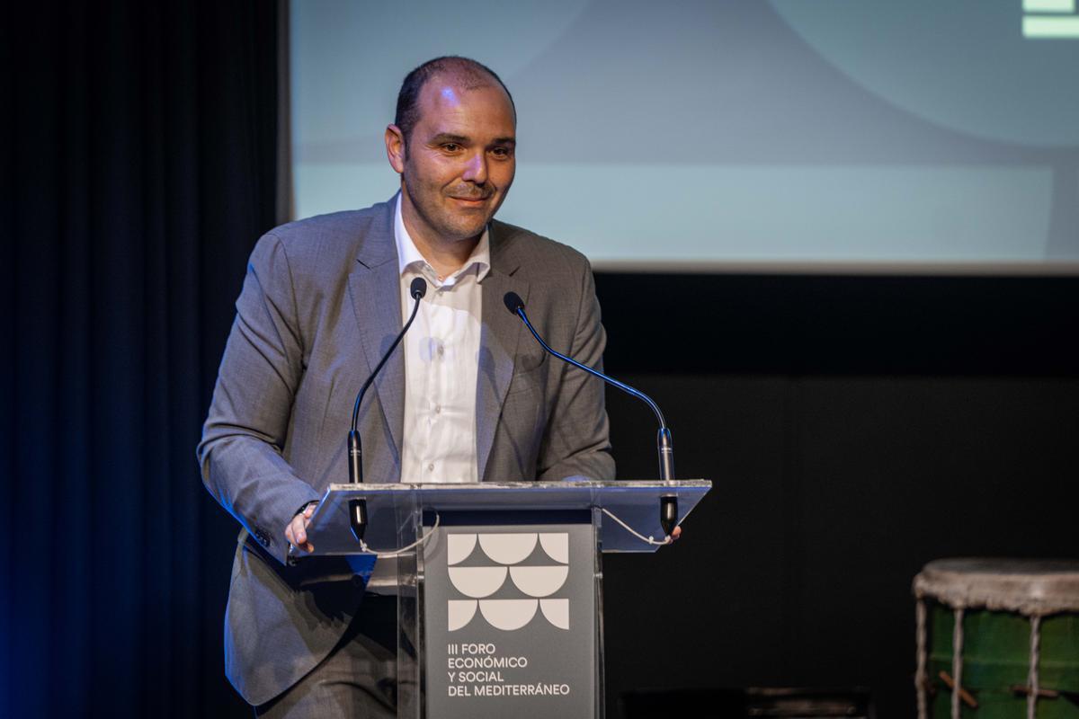 Albert Dalmau, Conseller a la Presidència de la Generalitat Catalunya, durante la bienvenida institucional del acto celebrado en Barcelona, a 16 de junio de 2026. Inaguración del III Foro Económico y Social del Mediterráneo. AUTOR:Manu Mitru | EPC Albert Dalmau, Conseller a la Presidència de la Generalitat Catalunya, durante la bienvenida institucional del acto celebrado en Barcelona, a 16 de junio de 2026. Inaguración del III Foro Económico y Social del Mediterráneo. AUTOR:Manu Mitru | EPC