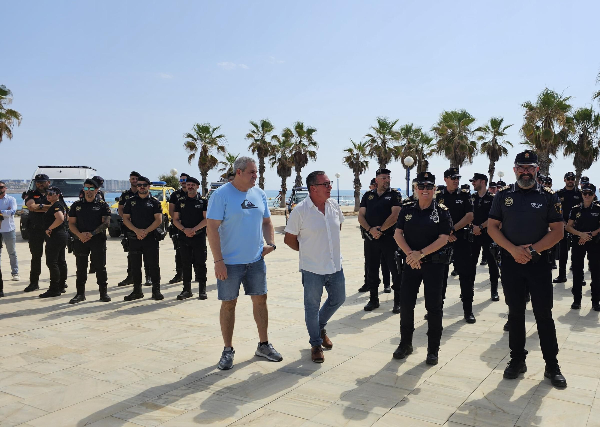 Dispositivo especial de seguridad en Orihuela Costa para el verano