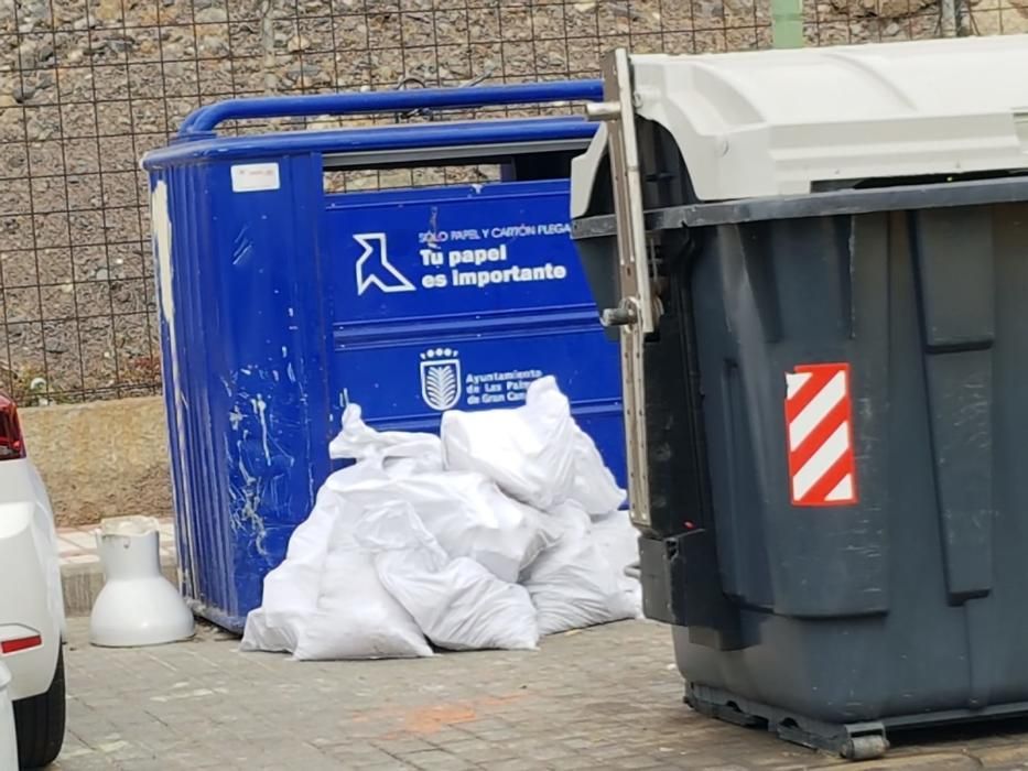 Dispositivo especial contra el abandono de escombros y muebles en la calle