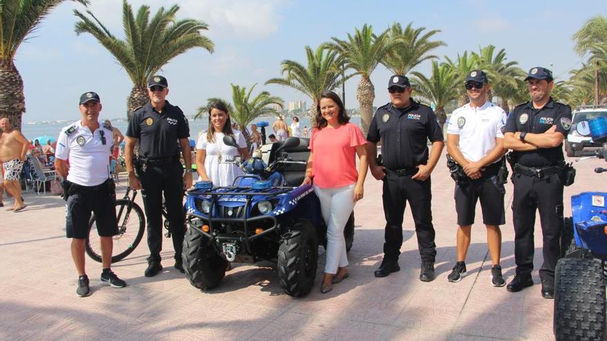 La Policía de San Pedro del Pinatar se une a la lucha contra el cáncer infantil