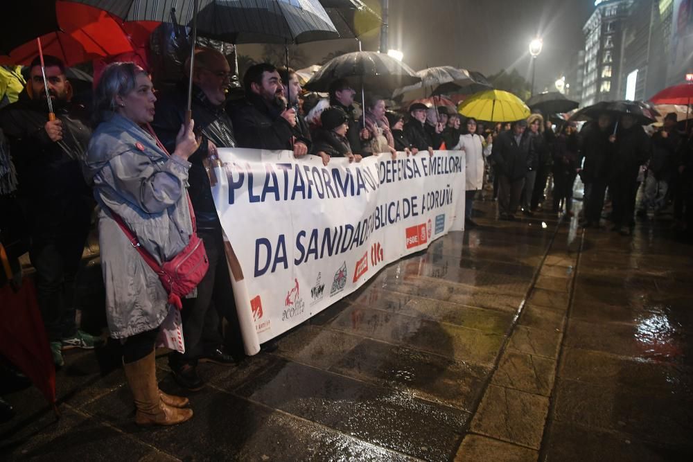 A Coruña contra los recortes en Sanidad