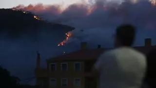 Las horas más críticas del incendio forestal de Tuéjar con 700 hectáreas arrasadas