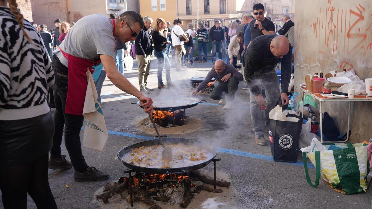 Paellas en Burriana por Sant Blai