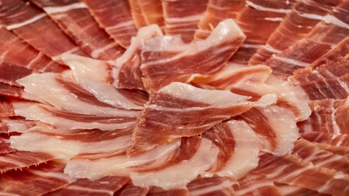 Archivo - Un plato de jamón ibérico