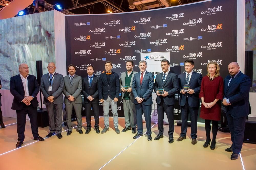 Inauguración del Pabellón de Canarias en la Feria Internacional de Turismo FITUR 2019.