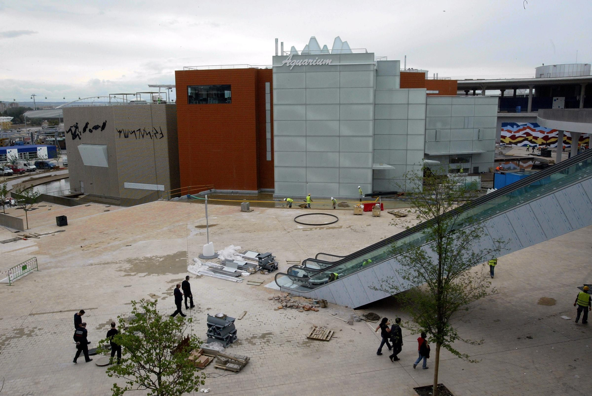 Antes todo esto era campo: así empezó la Expo de Zaragoza