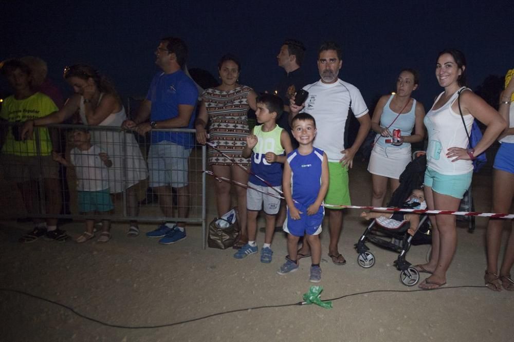 Carrera bajo la luna en Bolnuevo