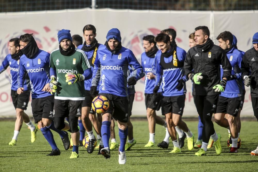 Entrenamiento del Real Oviedo