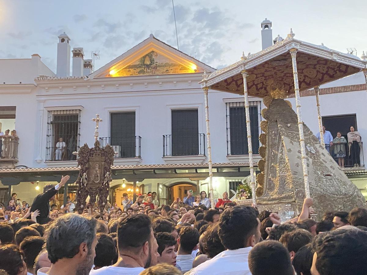 Vírgen del Rocío en Almonte (Huelva) en 2025