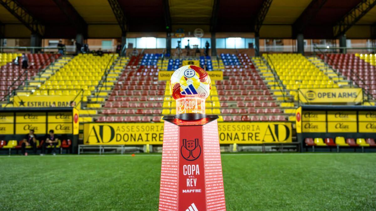 Campo del Sant Andreu, donde el Celta jugará la segunda ronda de la Copa del Rey