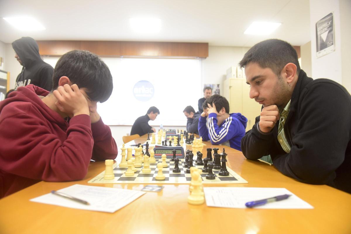 Torneo de ajedrez en la Escuela de Relaciones Laborales de A Coruña