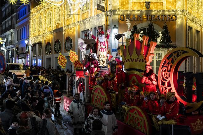 Las imágenes de la Cabalgata de los Reyes Magos en Cáceres