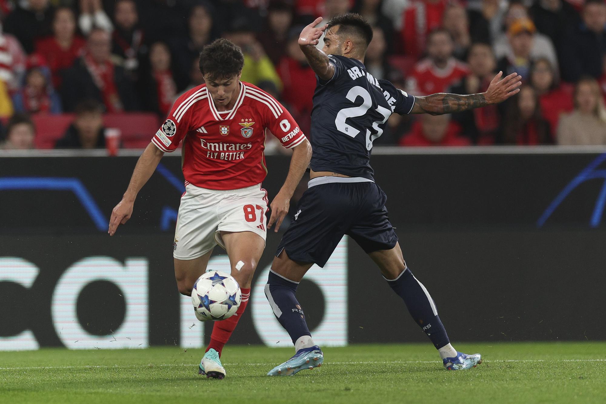 UEFA Champions League - Benfica vs Real Sociedad