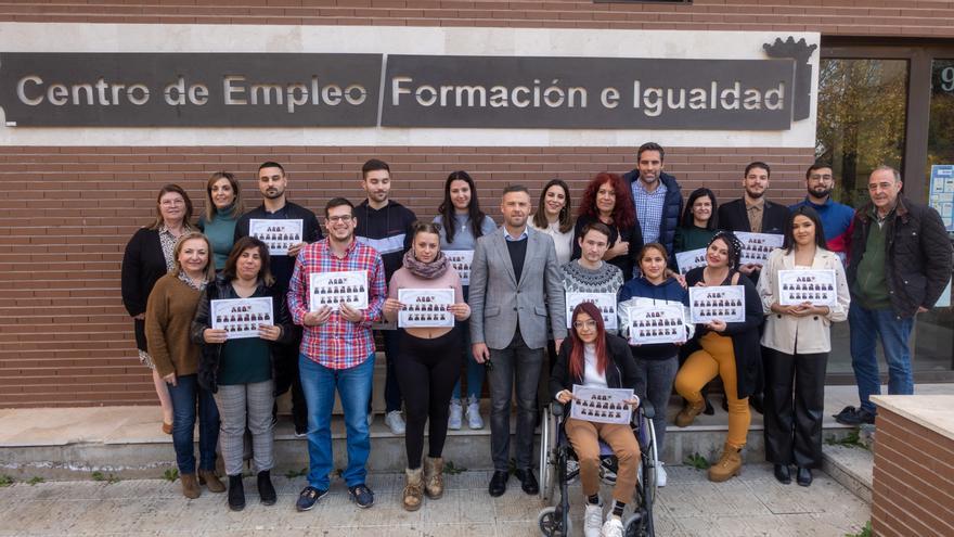 Un programa de empleo ha permitido digitalizar una parte del Archivo Histórico de Caravaca