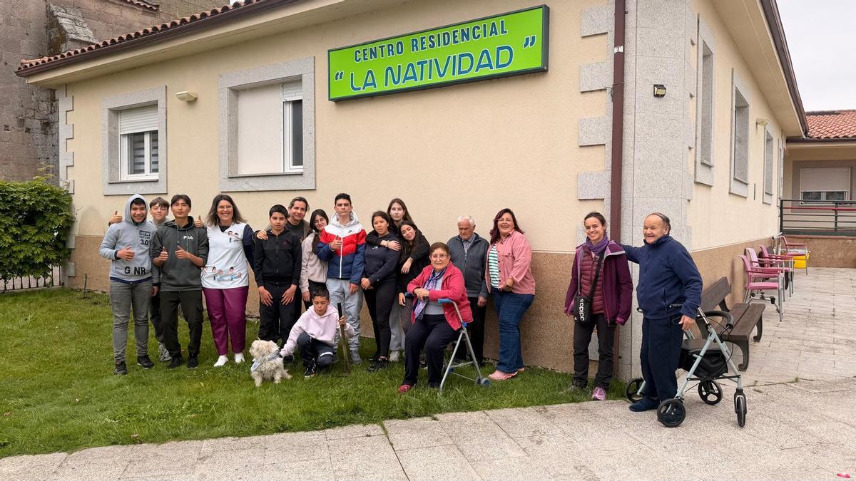 Jornada en la residencia.