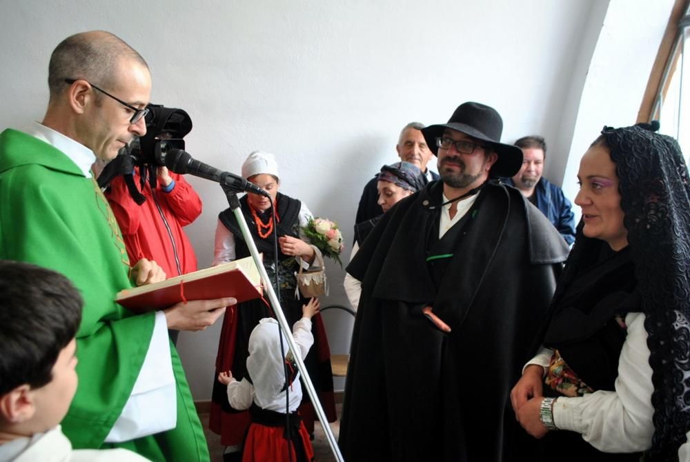 Boda vaqueira en la braña de Aristébano