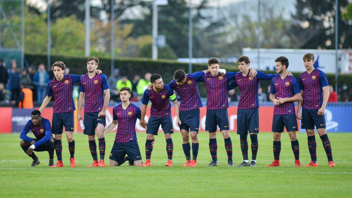 El Juvenil A, en la tanda de penaltis