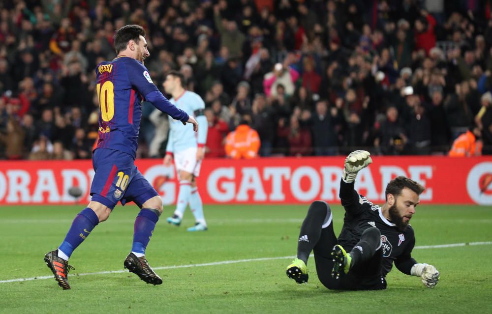 Barça-Celta, vuitens de la Copa del Rei