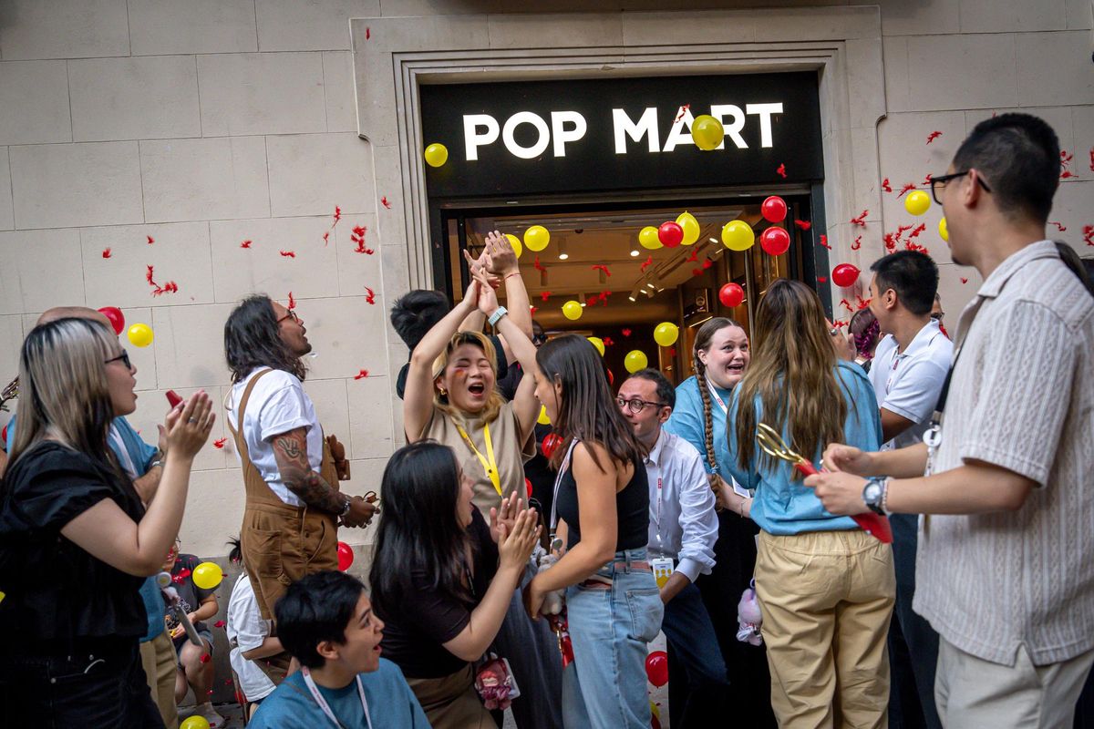 Inaugura la primera tienda oficial de Pop Mart