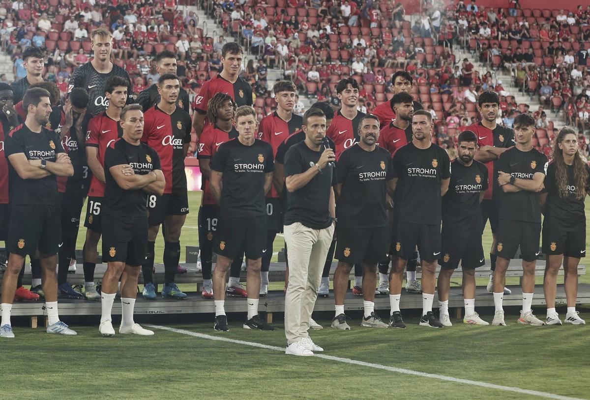El Trofeo Ciutat de Palma Mallorca-PSG, en imágenes