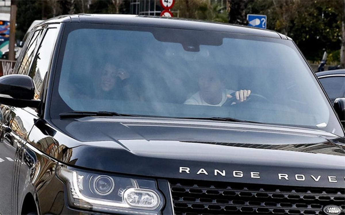 Messi ya se encuentra en la clínica