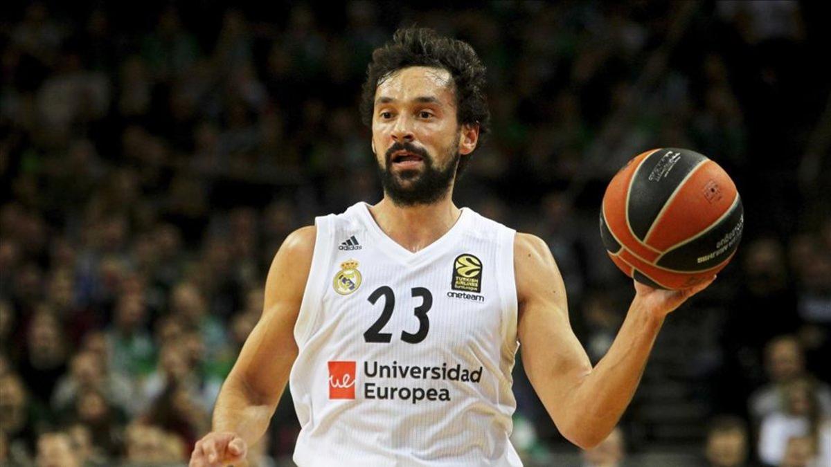 Sergio Llull en un partido de esta temporada