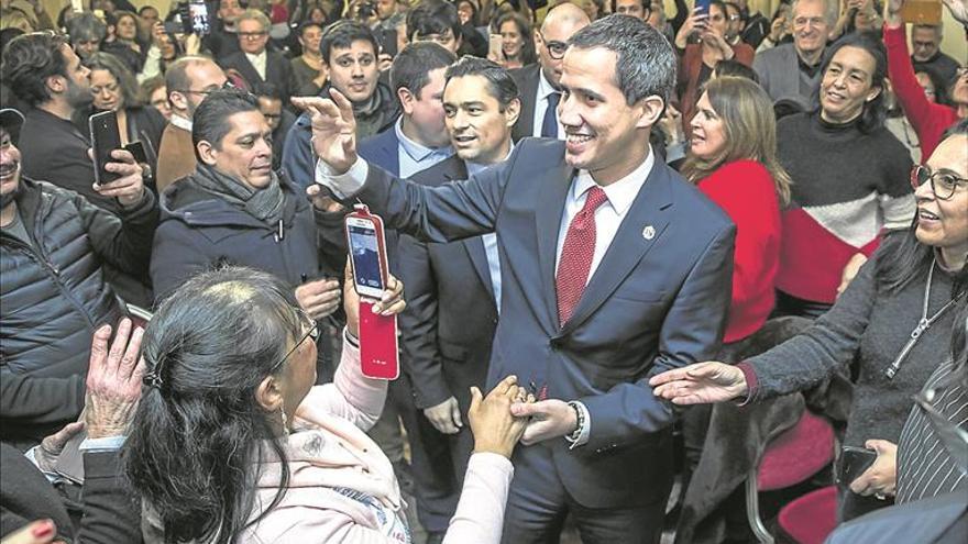 La visita de Guaidó plasma las diferencias en el bipartito