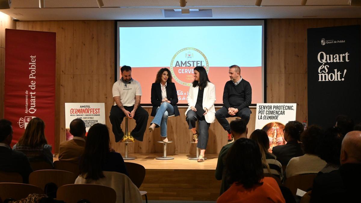 Acto de presentación del Germanor Fest en la Casa de Cultura de Quart de Poblet.
