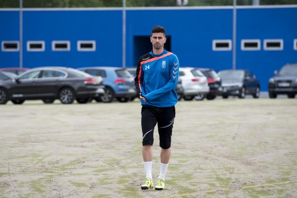 Entrenamiento del Real Oviedo