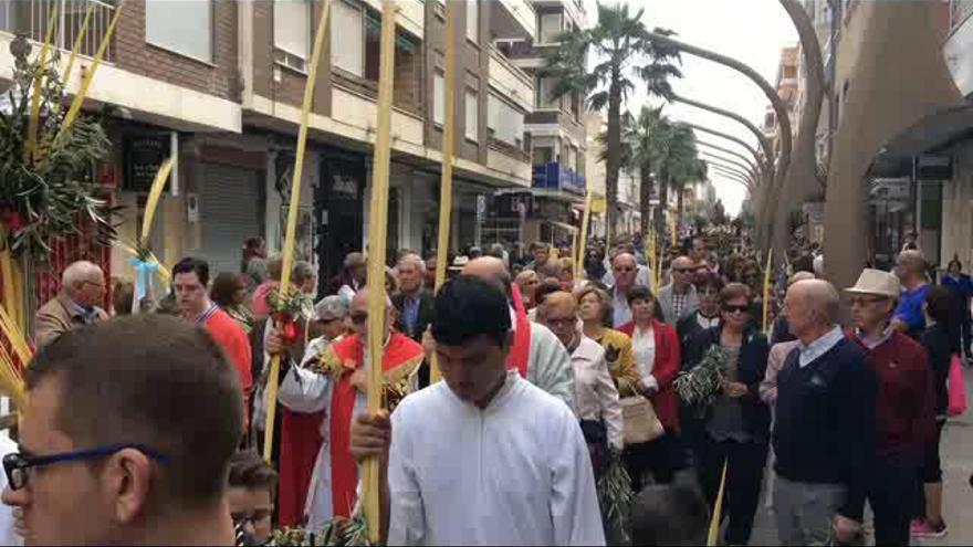 Procesión de las Palmas en Torrevieja