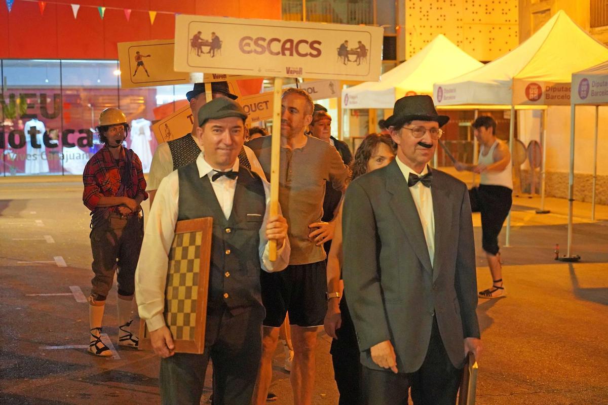 Acte inaugural de la Fira del Vapor de Sant Vicenç