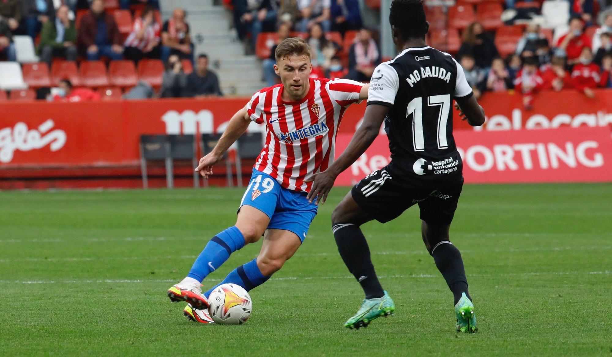 Sporting - Cartagena, en imágenes