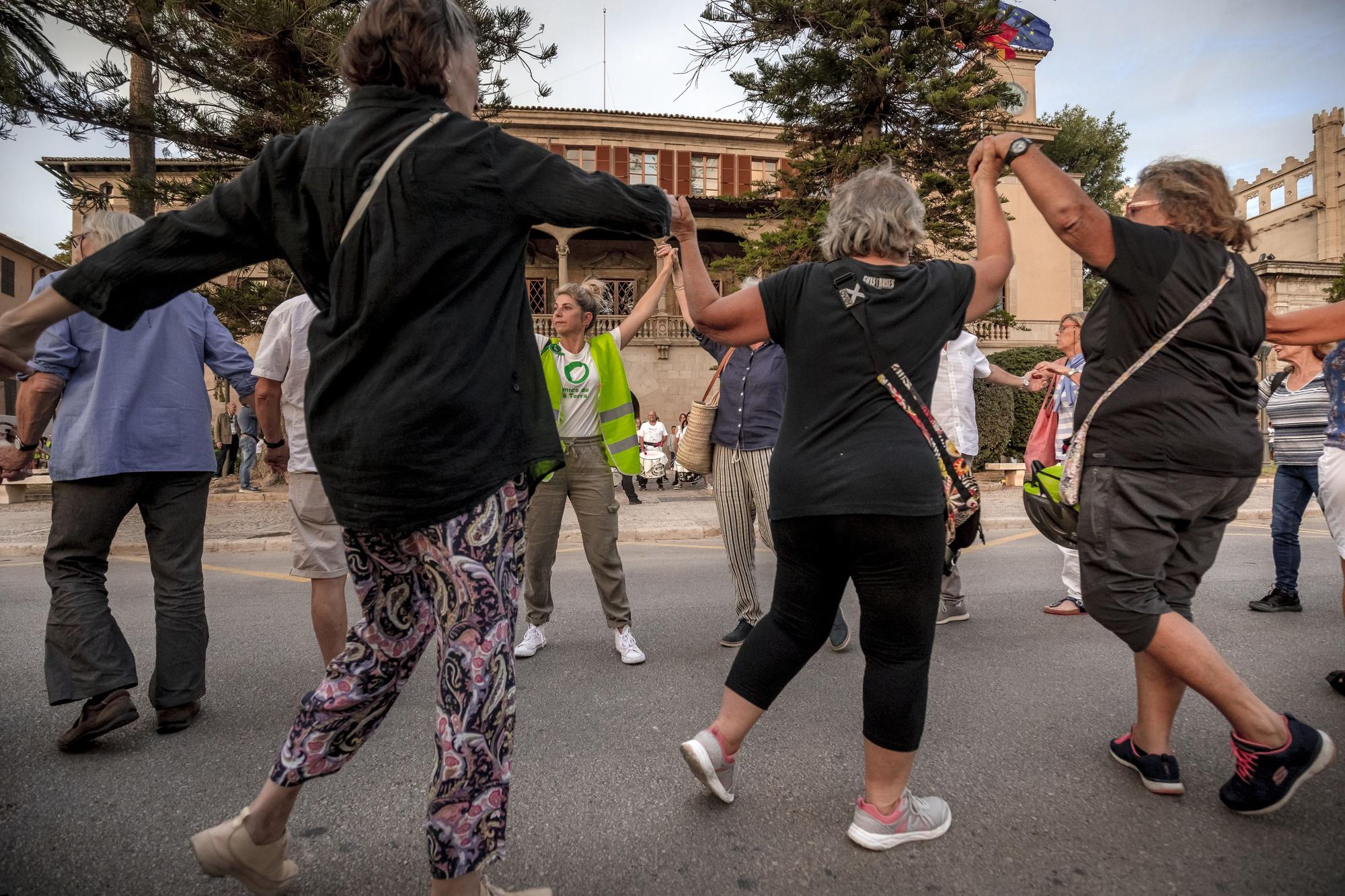 Demonstration gegen Massentourismus auf Mallorca