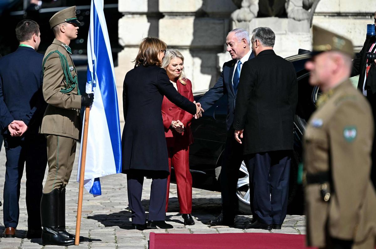 Orban recibe a Netanyahu en Budapest