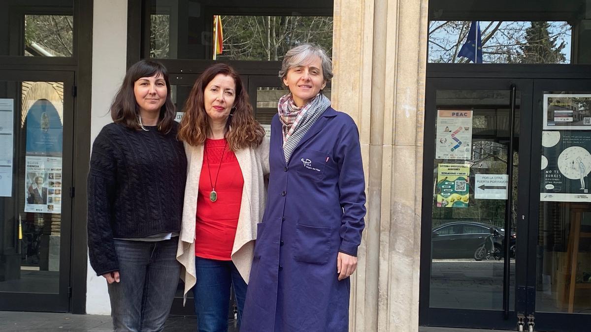 Coordinadoras del proyecto 'Abriendo Brecha' del IES Virgen del Pilar de Zaragoza
