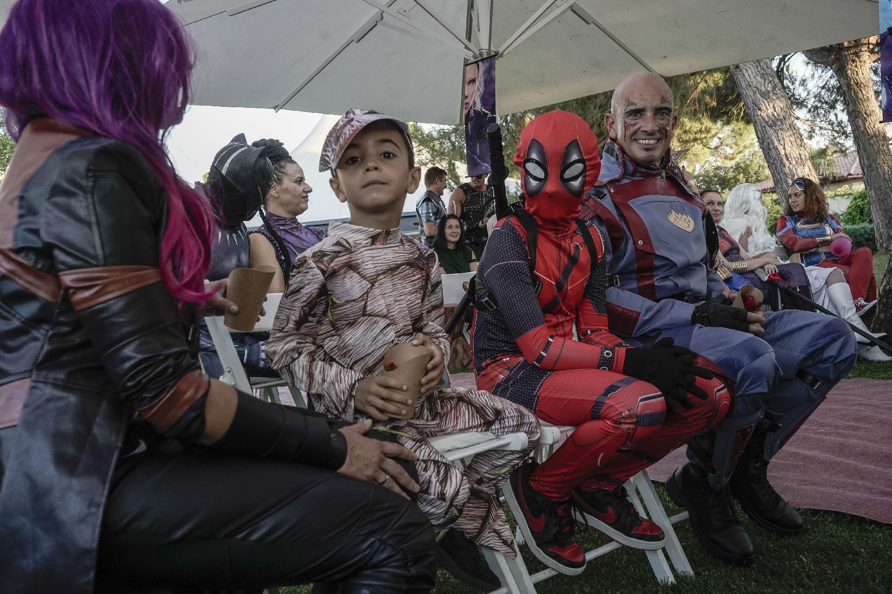 Mira les fotos del casament temàtic de Marvel a Sallent