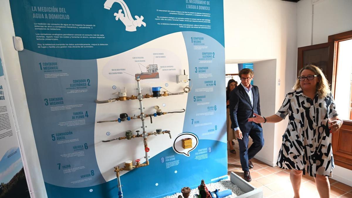 La muestra del Museo del Agua enseña ahora cómo llega cada gota hasta el grifo de casa