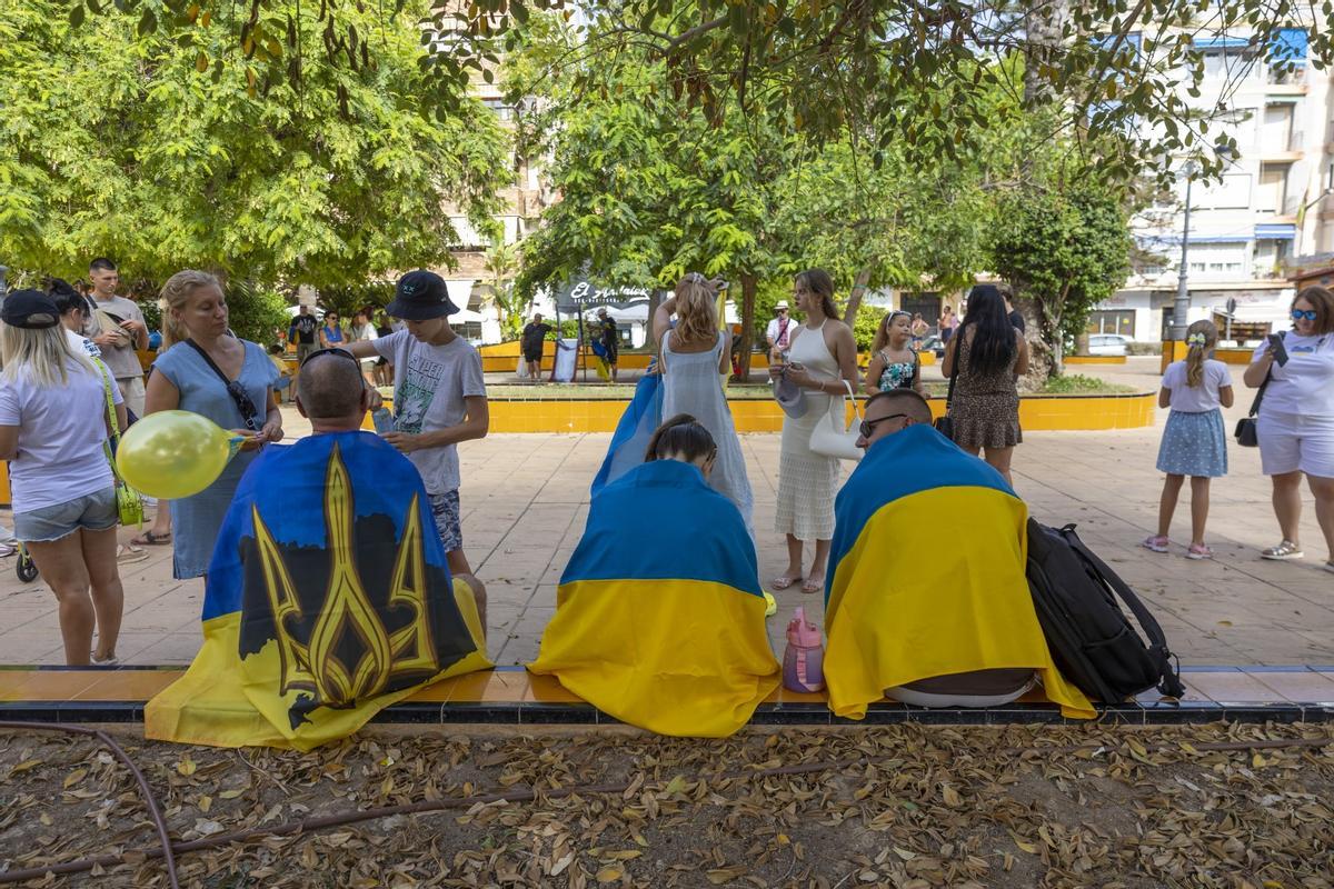 La comunidad ucraniana de Torrevieja celebra el día de la independencia