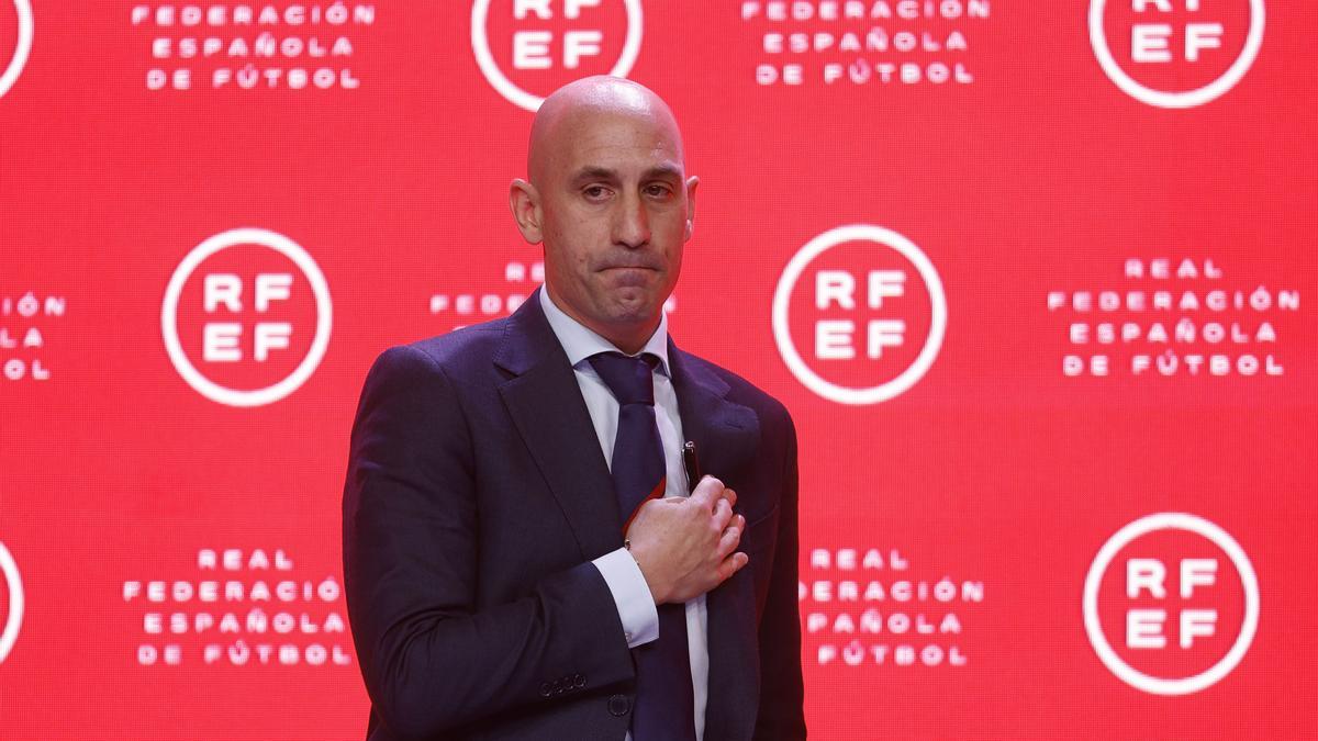 Luis Rubiales, expresidente de la Real Federación Española de Fútbol.