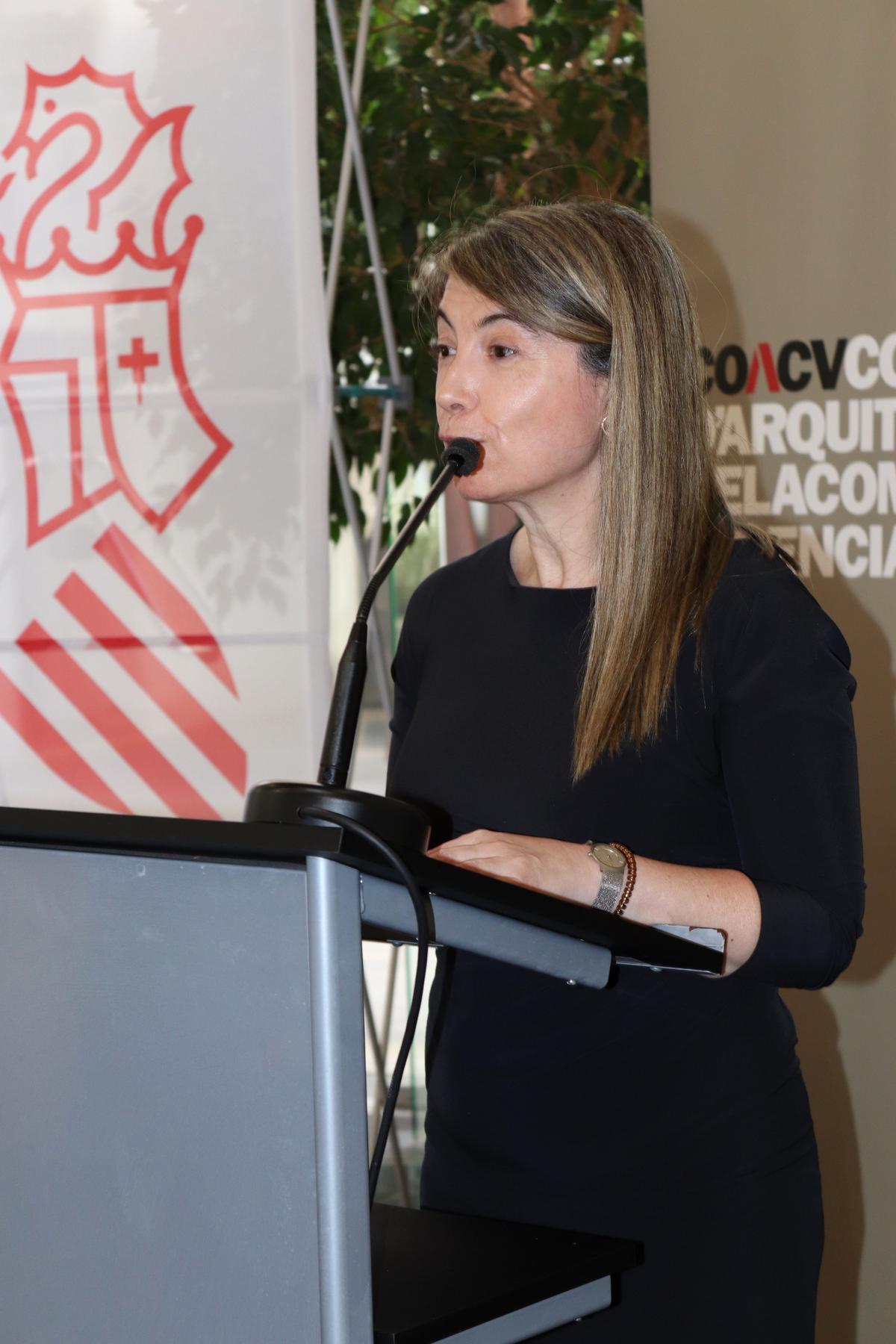 Nieves Romero, decana del Colegio de Ingenieros Industriales de la Comunitat Valenciana.