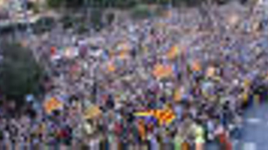 Manifestació rècord a Girona amb 60.000 persones