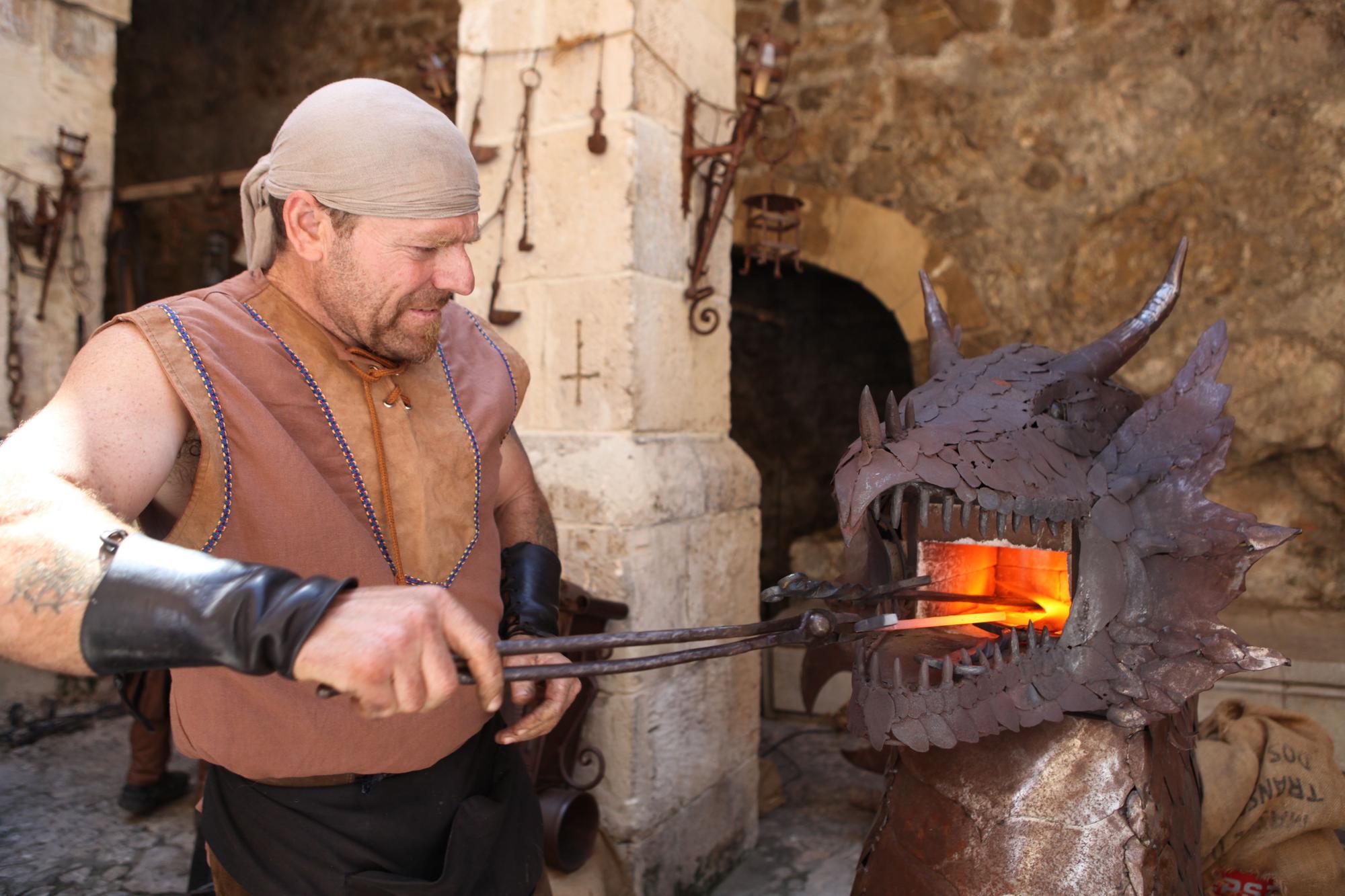 Edición de 2011 de la Feria Medieval de Ibiza.