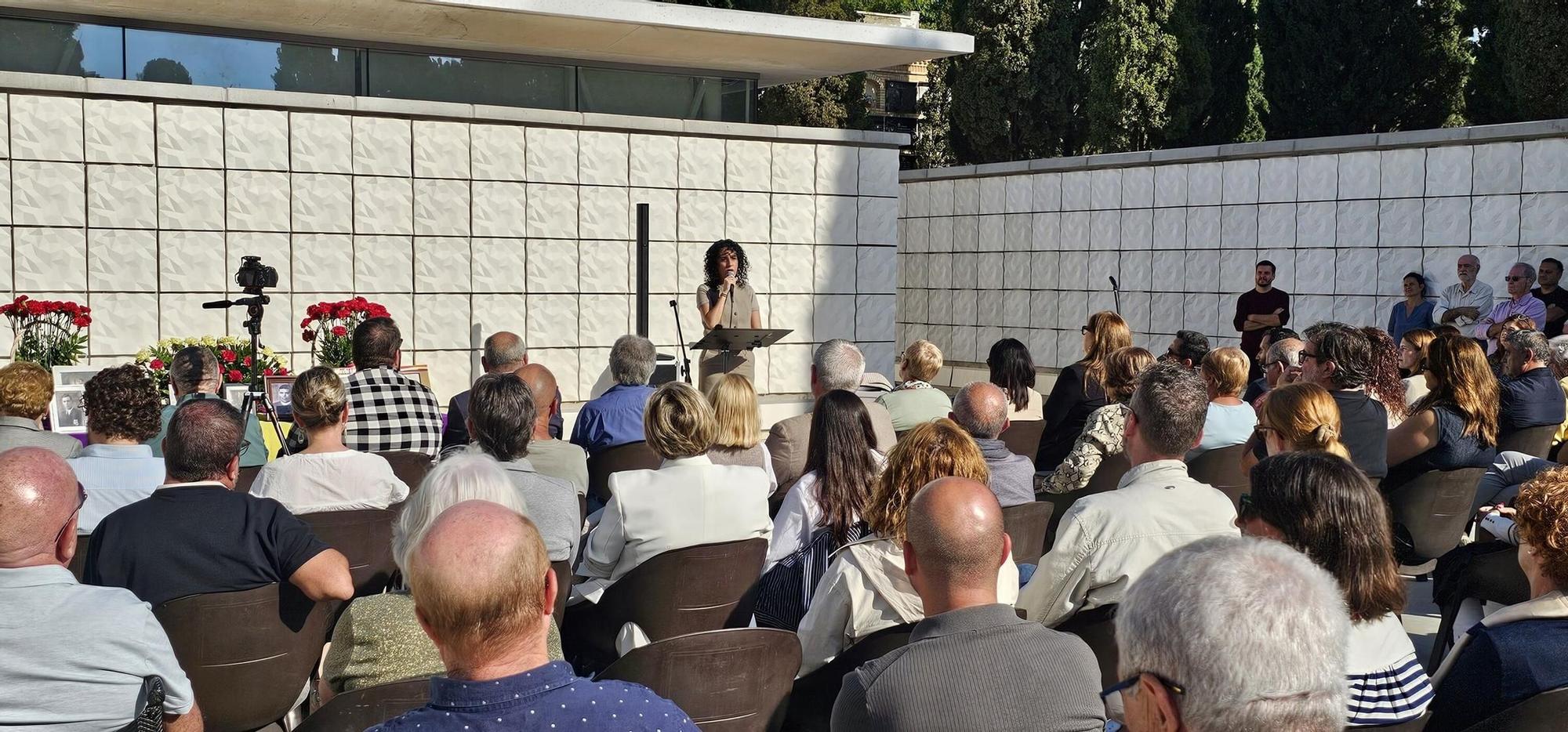 Homenaje de Tavernes de la Valldigna a los fusilados en Paterna