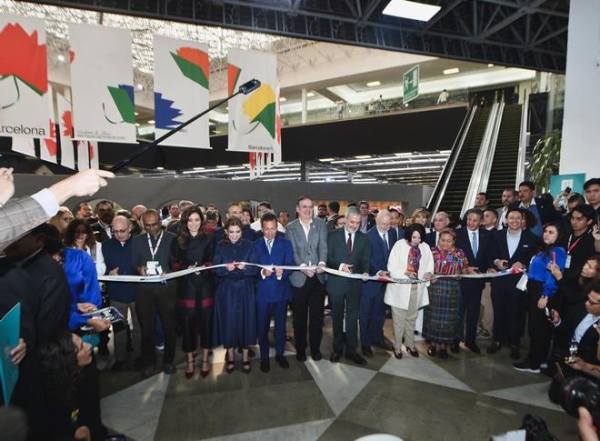 El alcalde de Barcelona, Jaume Collboni, ha participado este sábado en la inauguración de la FIL